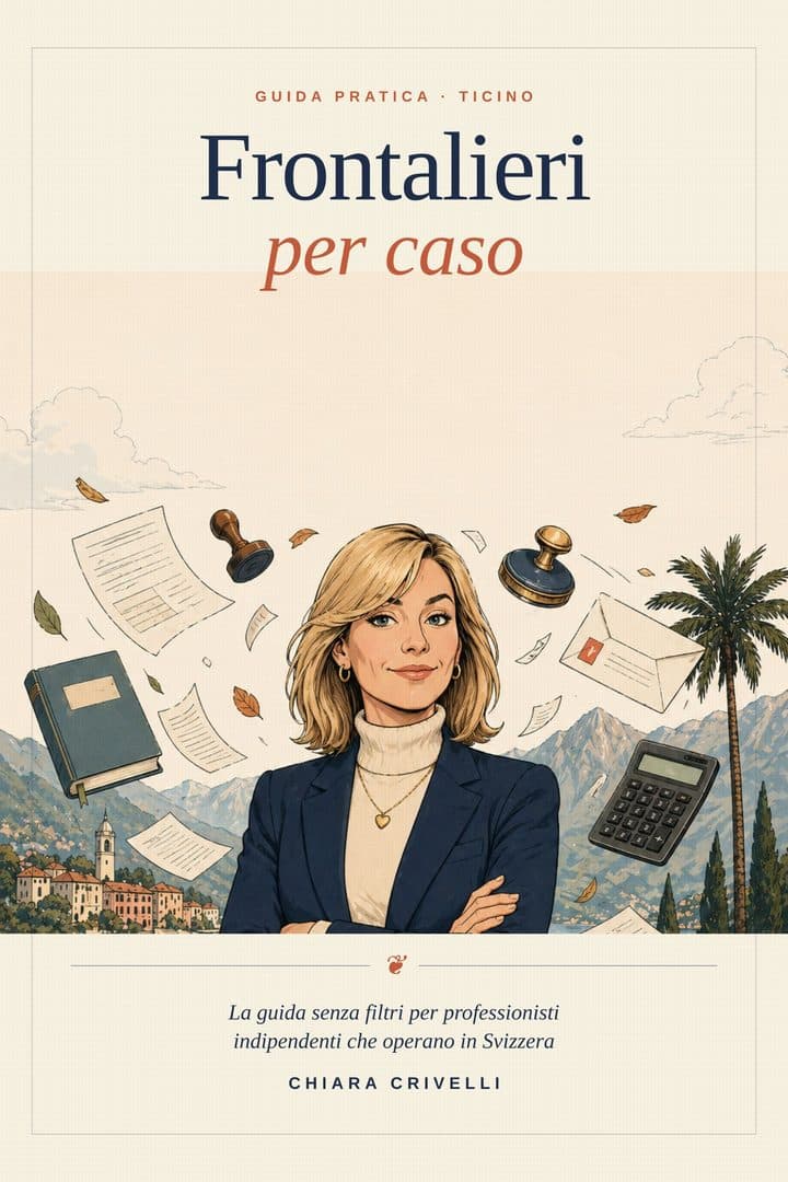 Copertina del libro Frontalieri per Caso di Chiara Crivelli